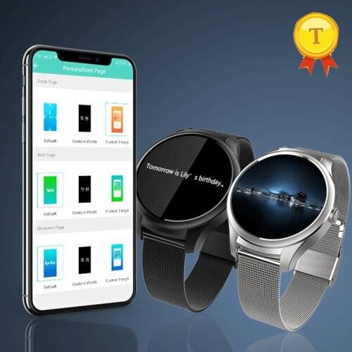 Smart band Wristband Fitness tracker Bracelet Round Color Touch Screen Heart Rate Monitor Sport Smart Band for android ios