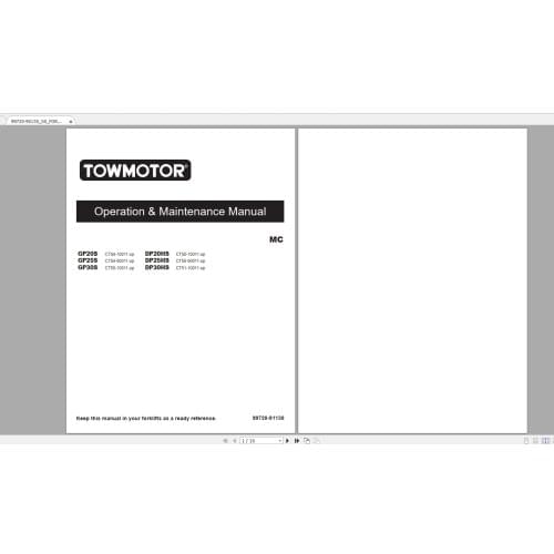 CAT Forklift 31.8GB Full Collection New Updated 06.2021 Manuals PDF DVD [MCFA]