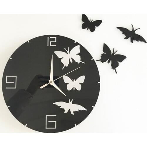 New fashion 3D big size wall clock mirror sticker DIY wall clocks home decoration wall clock meetting room