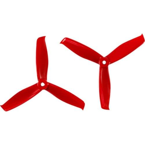 2 Pairs GEMFAN HULKIE 5055S 3 Paddle Propeller CW CCW Plastic Prop for GT 2206-2300KV Brushless Motors FPV Racing Drone
