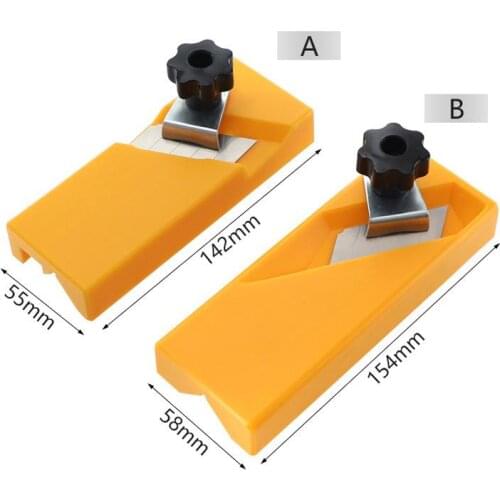 Gypsum Board Hand Plane Plasterboard Planing Tool Flat Square Drywall Side Chamfer Woodworking Tool