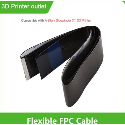Artillery FPC Cable Flexible Flat Cable 30 Pin Ribbon Cable Compatible with Artillery Sidewinder X1 3D Printer Genius 3D