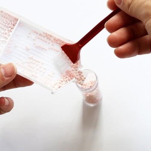 10Pcs 5D DIY Diamond Painting Tool Clean-up Sweep Brush Cross Stitch Kit Craft