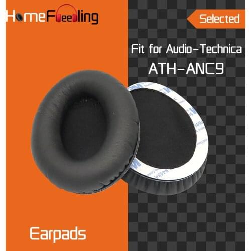 Homefeeling Earpads for Audio Technica ATH ANC9 ATH-ANC9 Headphones Earpad Cushions Covers Velvet Ear Pad Replacement