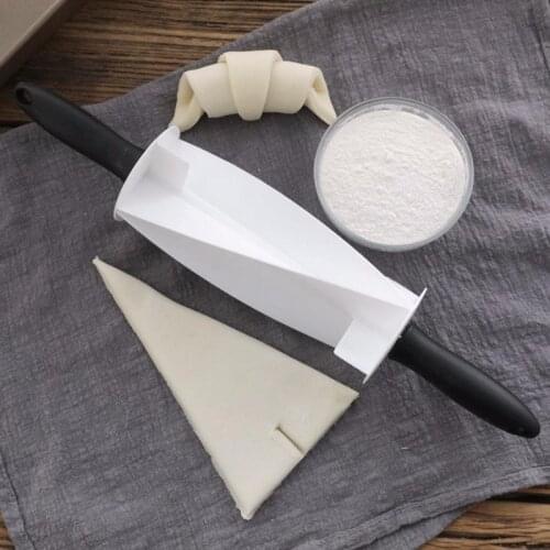 Plastic Knife Wooden for Cutter Professional Making Croissant Rolling Dough Bread Pastry Knife Kitchen Baking Handle Xidtj