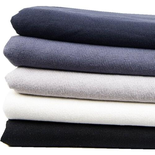 200g Summer Worsted 100 Cotton Terry Fabric By Half Meters Sweater Cloth For Sweatshirt Autumn 50*185cm/Piece TK302958