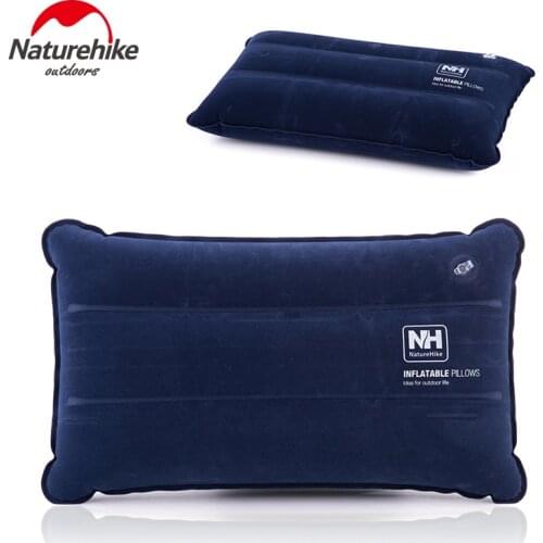 Naturehike NH18F018-Z Air Inflatable Travel Neck Pillow Cushion Headrest Support Plane Train For Camping Hiking Outdoor
