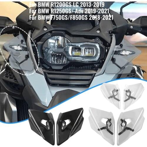 R1250GS ADV 2019-2021 Motorcycle Windshield Windscreen Upper Turn Signal Deflector for BMW R1200GS LC 2013-2018 F750GS F850GS