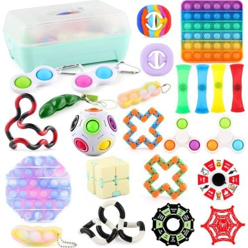 Special Fidget Toys Pack 24 PCS Set DIY Stress Relief Toy for Kids/Adult Gift