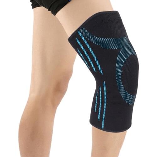 COYOCO Sports Kneepads Knee Support Brace Warm for Arthritis Meniscus Tear 1 Pair Joint Pain Relief and Injury Recovery Sky Blue