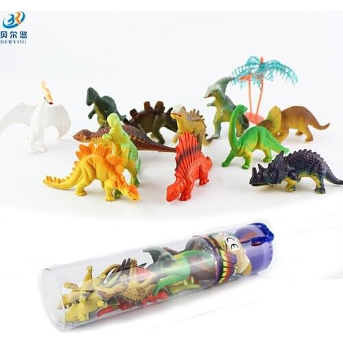 12pcs Mini Luminous Dinosaur Toy Jurassic Noctilucent Dinosaur Model Toys Kids Glow In The Dark Dinosaurs Best Gift for Boys