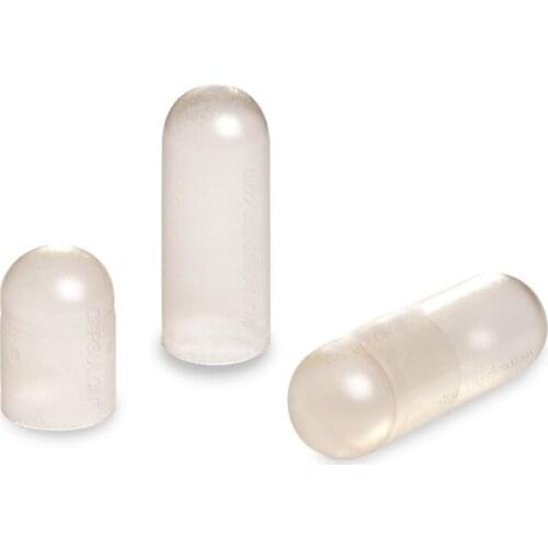 Vegetarian Capsules) 5000 Pieces / Carton Empty Separated Clear Vegetarian Capsules Size 3