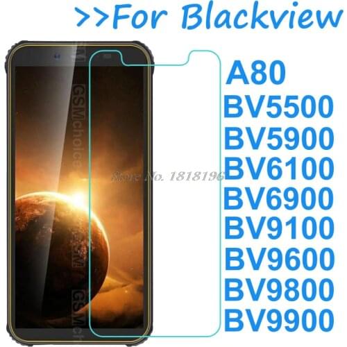 Screen Protector For Blackview A80 BV4900 BV5500 BV5900 BV6100 BV6300 BV6900 BV9100 BV9600 BV9700 BV9800 BV9900 Tempered Glass