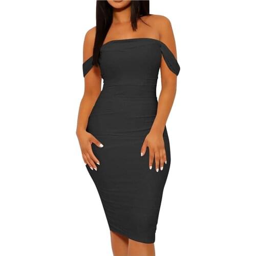 New Chic Strapless Bodycon Money Corset Dress Womens Summer Off Shoulder Skinny Party Club Dress Night Out Sexy Dress Robes