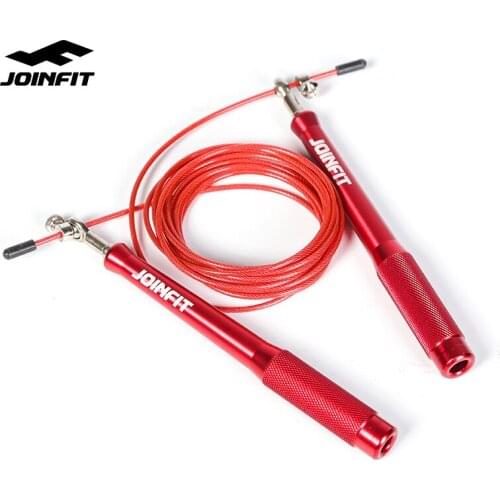 JOINFIT Home Exercise Crossfit 3M Weighted Aluminum Handle Skipping Rope Professional Workout Equipments Karate Boxing Training