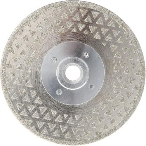 4.5" M14 Electroplated Diamond Cutting Grinding Disc Saw Blade For Granite Marble