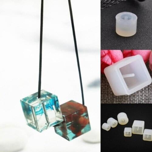 6Pcs/Set Round Square Silicone Jewelry Making Mold DIY Handmade Hand Tool Craft Jewelry Making Mold DIY Handmade Hand Mold DIY