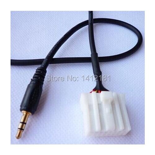 AUX cable RX8 MX5 Pentium B70 MP3/4 CD MEDIA Player Audio Adapter AUX line Input 3.5MM For Mazda2 3,5 6 M3 M6 iphone iPod