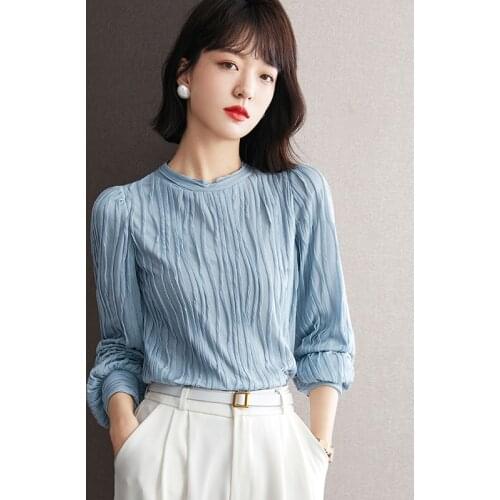 CLAINTEKS Collar Blouses