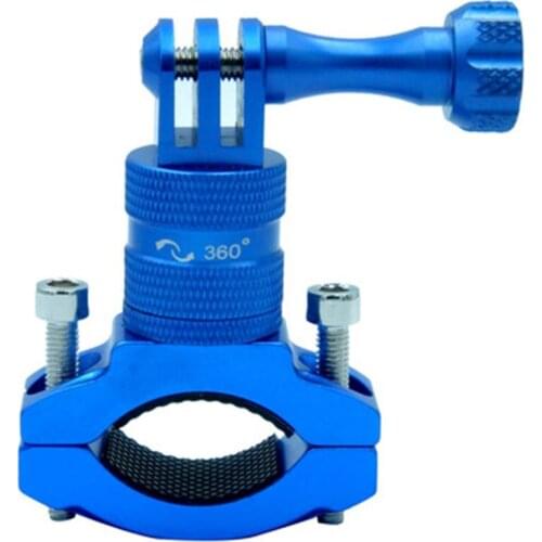 NEW Bike Bicycle Phone Holder 360 Swivel Universal Cycling Motorcycle Handle Bar Stand Mount Clamp Metal for Action Camera