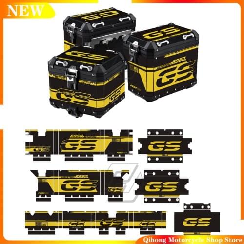 For BMW Panniers 40 Years GS F850GS Adventure 19-21Motorcycle Aluminum Alloy Box Waterproof Wear-Resistant Reflective Sticker