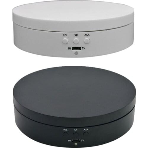 High Power Electric Rotating Jewelry Display Stand Base Jewelry Organizer Turntable Jewellery Packaging Display Jewelry Box