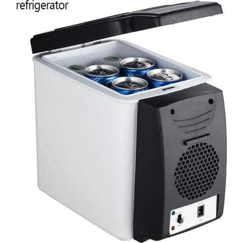 Electrical Appliances Refrigeration Home Appliances 6L Car Refrigerator DC12V Small Refrigerator Cold Storage and Freshness