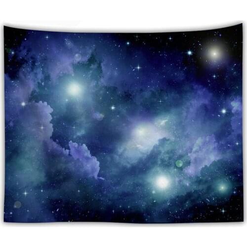 Galaxia Decorativa Wall Tapestry Starry Galaxy for Living Room Decor Drop Shipping Space Tapestry