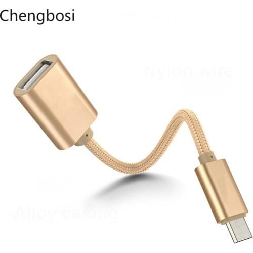 Micro USB OTG Cable Adapter for Xiaomi Redmi Note 5 Micro USB Connector For Samsung S8 9 Tablet Android USB 2.0 OTG Adapter