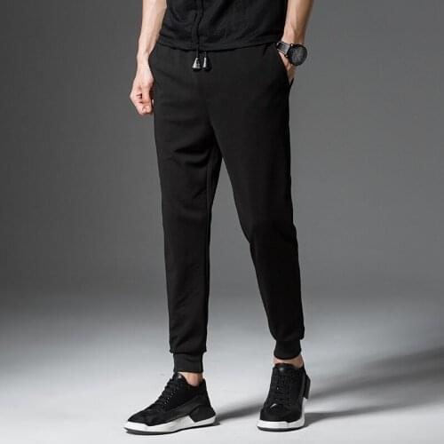 MRMT 2021 brand mens trousers thin section leisure harem pants loose feet pants