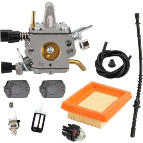 Carburetor Spark Plug Kit Replace Accessory For Stihl FS120 FS200 FS250 FS300 FS350 HT250 Brush Cutter Engine 41341200653 Part