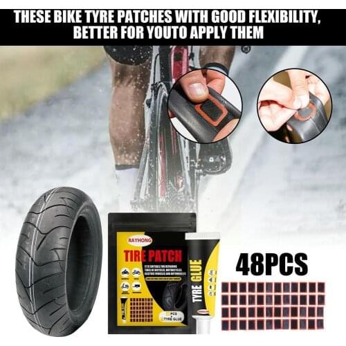 Eelhoe Tire Patch Universal Car Tire Patch Tyre Puncture Plug Repair Durability Car Motorcycle Wired High Patch Strength Tr G9I6