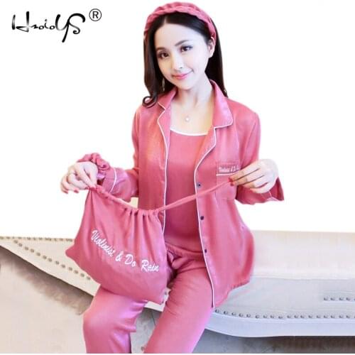 Women Pajamas 7/pcs Sets Sexy Imitation Silk Pyjamas Set Loose Casual Pijamas For Women Sleepwear Mujer Feminino Femme Pyjamas
