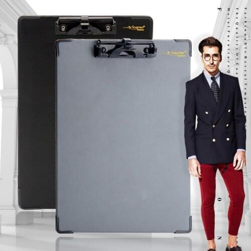 Classic Office School Manager Paper Clipboards Stationery,fine A4 School Writing Pad/document Manager Folder,with Pen Holder