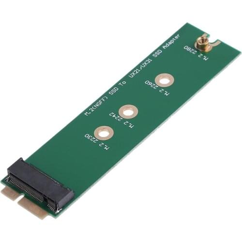 M.2 NGFF SSD to 18 Pin Extension Adapter Card for ASUS UX21 UX31 Zenbook SSD high quility Adapter Card For UX21E UX21A UX31 UX3