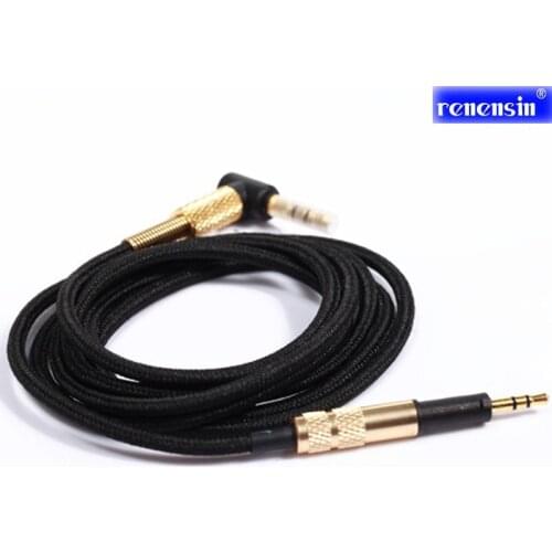 Renensin K450 replacement Hifi Audio cable line for For AKG K450 K451 K452 K480 Q460 Headphones Without Mic for iPhone Android