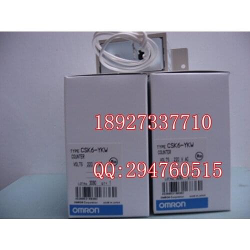 [ZOB] New original Omron omron electromagnetic counter CSK6-YKW 220V relay