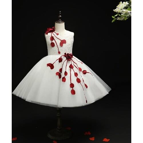 2021 Flower Girl Dresses Childrens Prom Dress Classic Party Dress Ball Gown Cute Formal Dress Customize