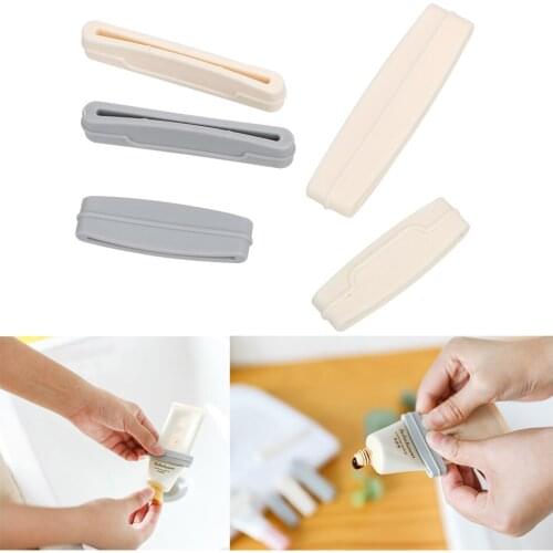 3pcs/set Manual Cream Tube Squeezer Extruding Toothpaste Clip Toothpaste Squeezer Dispenser Easy Bathroom Products