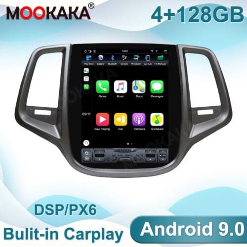 4+128G Android 9 For Changan Eado 2012-2015 Tesla Screen Car Multimedia Stereo Player DSP CARPLAY Radio GPS Navigation Head Unit