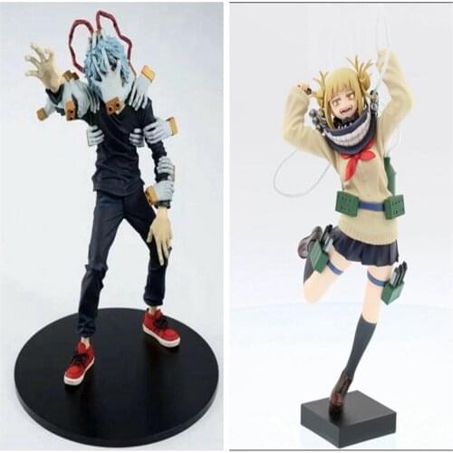 Anime My Hero Academia Shigaraki Tomura Himiko Toga Action Figure PVC Collection Table Decorations Cartoons Model Toys Gifts