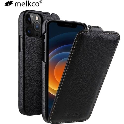 Genuine Leather Flip Phone Case For iPhone 12 Pro Max 11 X Xr Xs Max 7 8 Business Luxury Vertical Open Real Cow Cases Bag Cover