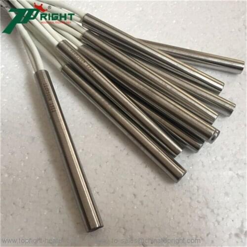 Dia.9.5mm 220v 600w cartridge rod heater with 300mm wire length