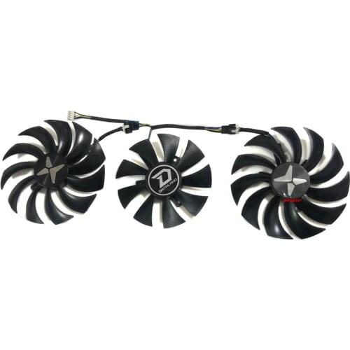 3Pcs/Set DIY GA91S2H GAA8S2U Graphics Fan GPU VGA Cooler For Powercolor AXRX 6900XT 6800XT RX6800 16GB Cards Replace
