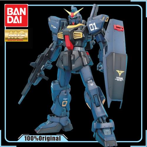 BANDAI MG 1/100 Model Mk-II Titans Kurousagi 2.0 Gundam Action Toy Figures Assemble Model