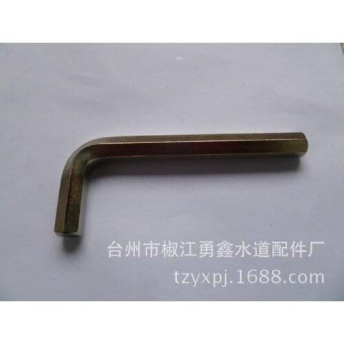 Faucet repair installation disassembly tool within the 6 angle wrench [opposite side 12mm diagonal 14mm]