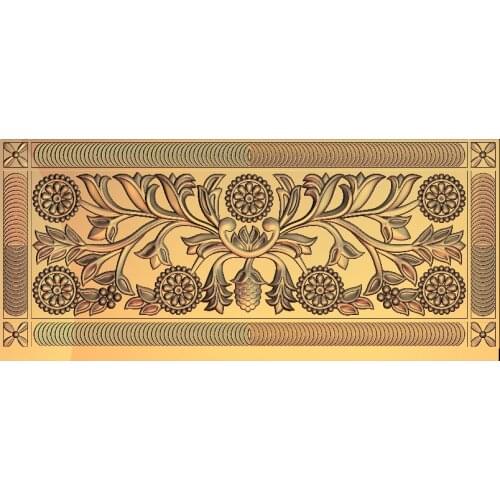 Box with flowers 3d model STL relief for cnc STL format 3d model for cnc stl relief artcam vectric aspire