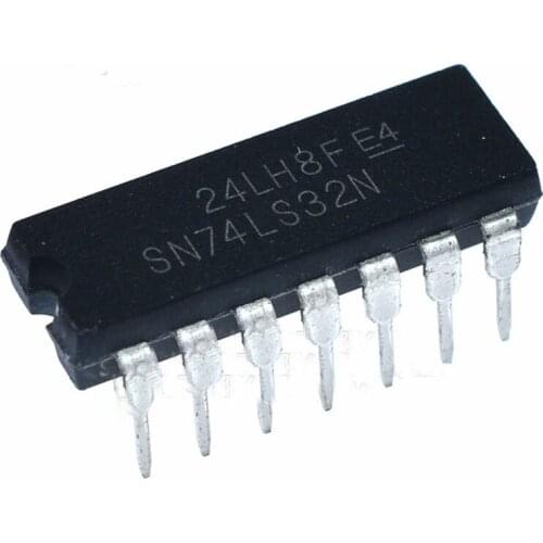 20pcs/lot new SN74LS32N 74LS32 in line DIP-14 logic chip