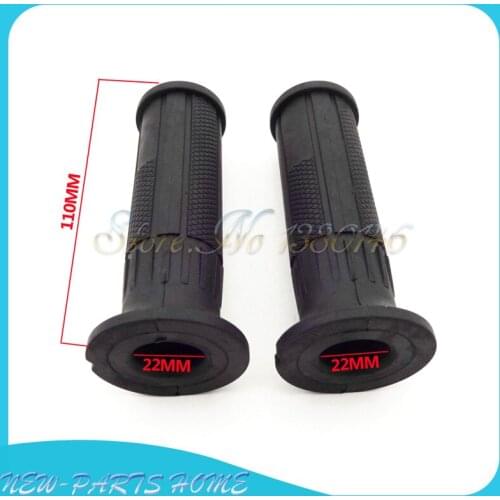 22mm 7/8" Rubber Handle Hand bar Grips for 50cc 70cc 90cc 110cc ATV Quad Go Karts Scooter Pit Bike