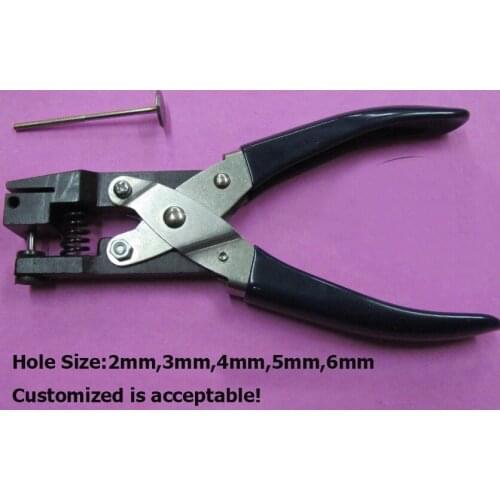 Manual PVC Hole Puncher Photo Punch Card Punching Machine Card Hole Punch